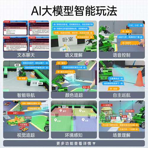 ROS2机器人JetRover麦轮SLAM导航3D视觉编程树莓派机械臂智能小车