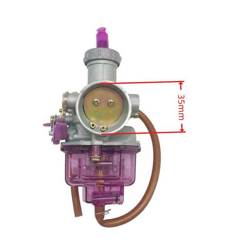 化油器PZ27 27mm紫色手动/自动阻风门化油器 404-070