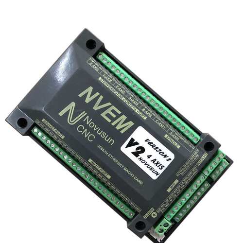 新款以太网MACH3接口板4轴控制卡，NVEM CNC 控制器