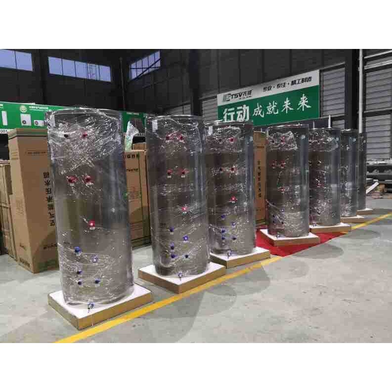太阳能保温水桶空气能承压缓冲水箱304不锈钢内外胆保温水箱
