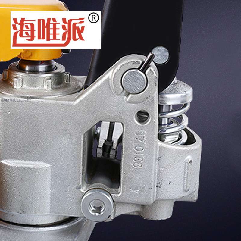 2吨手动液压搬运车 装卸托盘脚踏式泄压升降货物堆垛地牛货叉