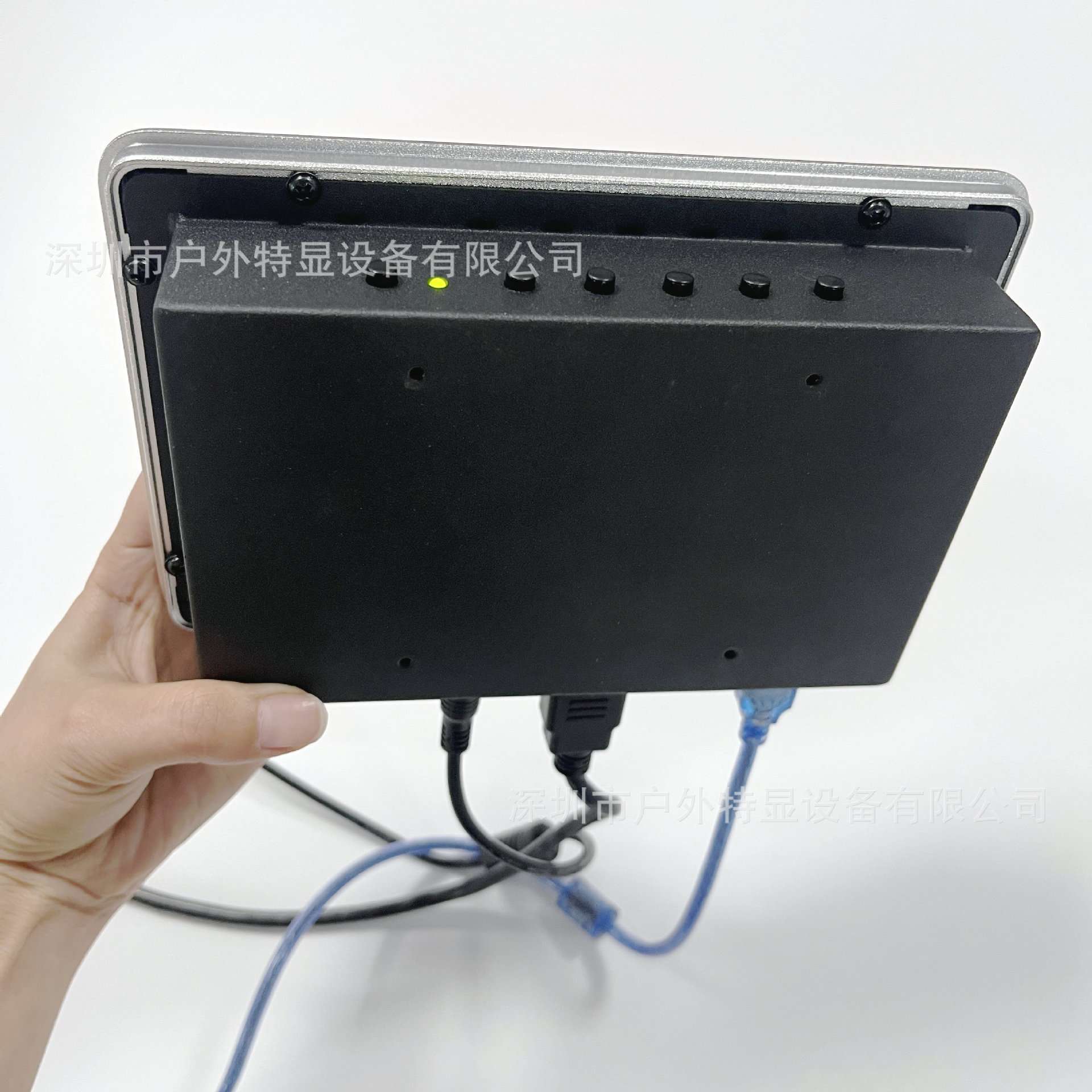 7寸带触摸高亮度液晶显示器1000nit高亮度阳光下可视小尺寸广告机