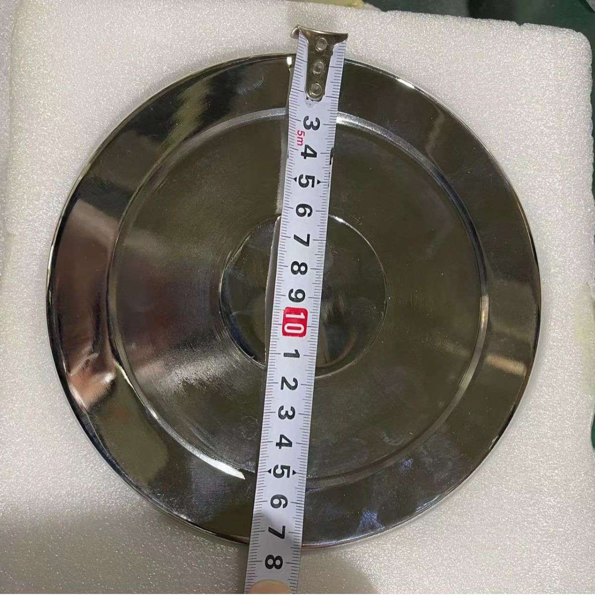金库门配件银行金库门把手不锈钢实心转盘金库门手轮保险箱拉手