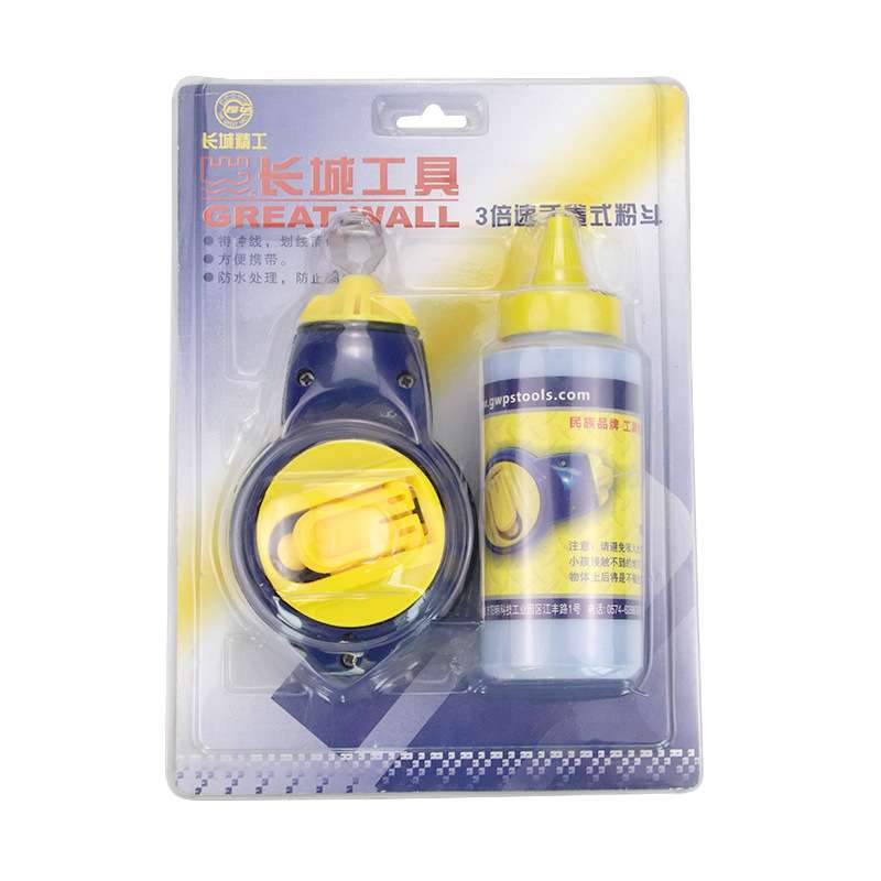 *长城精工墨斗工地放线粉斗默斗木工用墨抖弹线器木工工具429540
