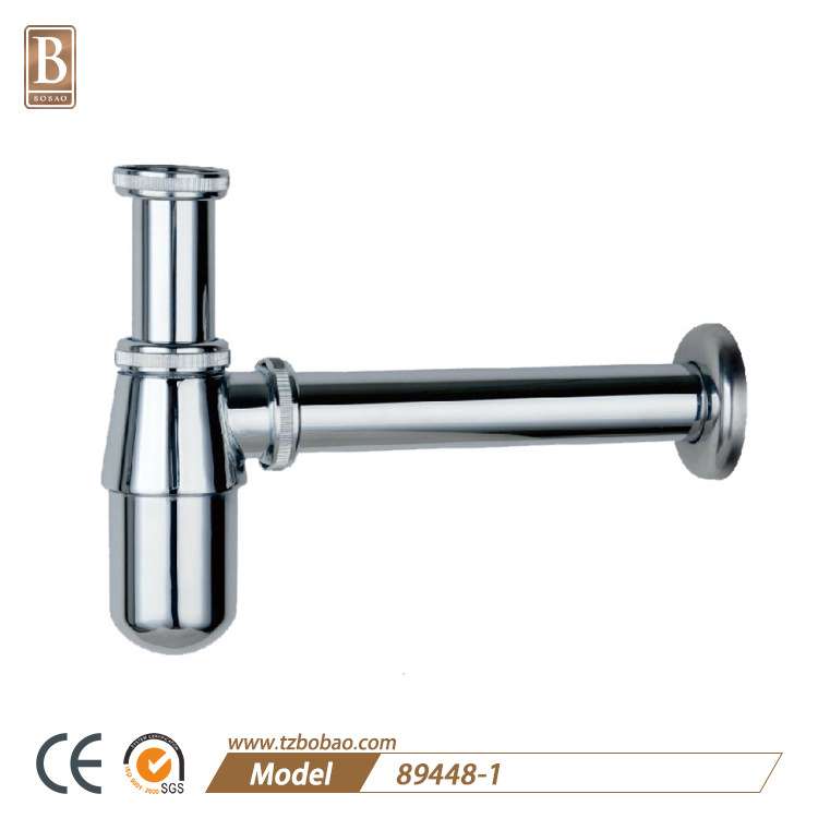 防臭下水器隔气圆柱隔水器U型隔气台盆P弯管 下水隔水壶弹跳式
