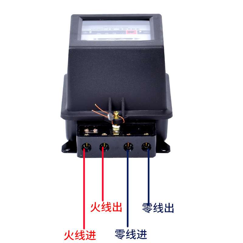机械式电表DD86-4型老式单相电能表高精度家用电度表220V图片