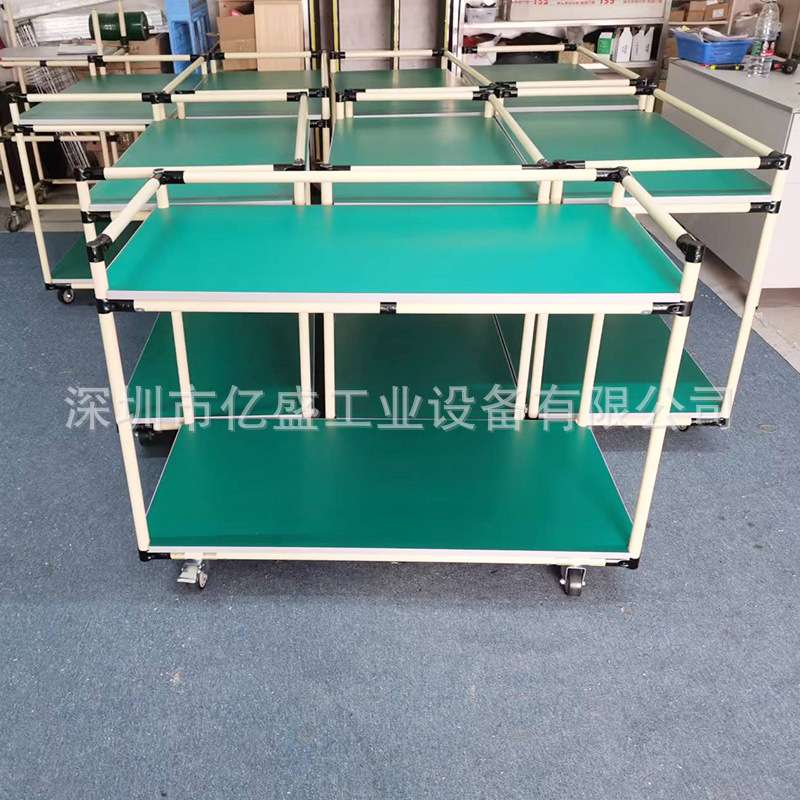 杭州第三代精益管组装工作台流利式线棒小家电安装/检测台供应