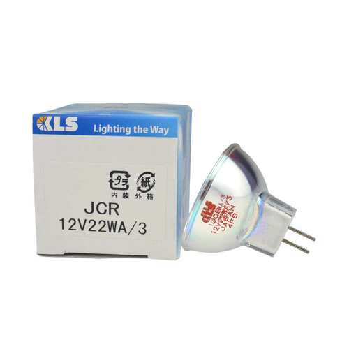 KLS JCR12V22W A/3 卤素杯灯,OLYMPUS显微镜冷光源灯泡 SZ2-LGB