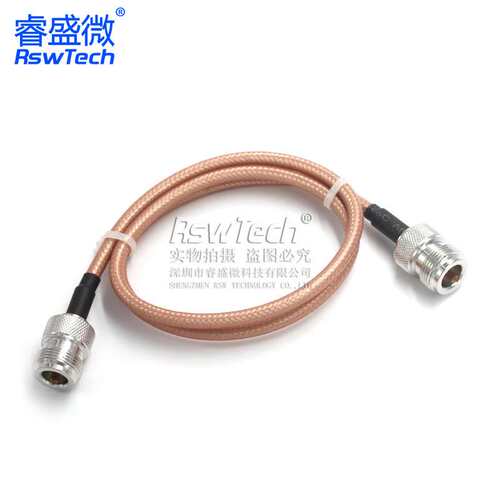RF射频高频转接线N-K转N-K/JW/KF 母转母 RG142延长线50欧姆-3