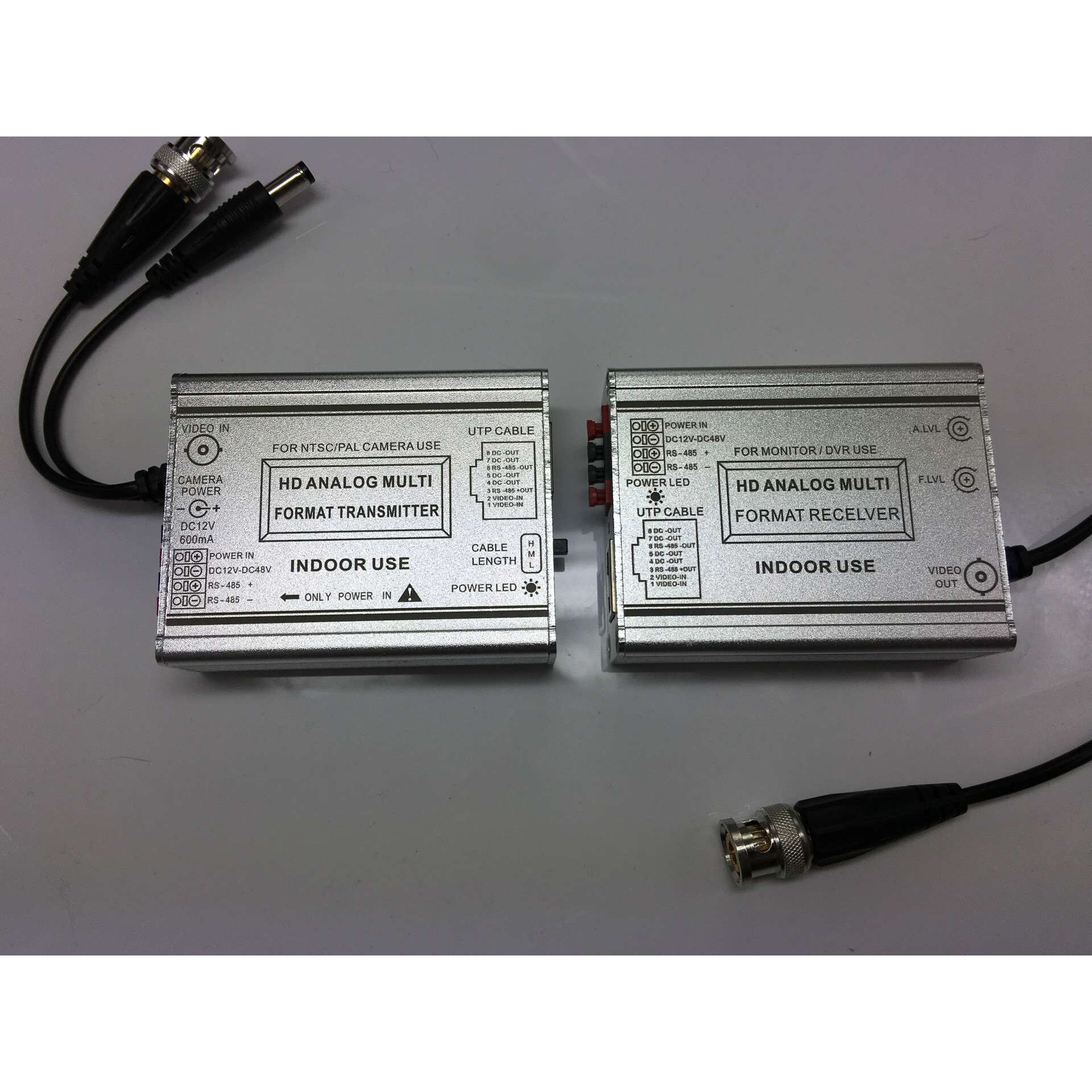 有源双绞线传输器 三合一 高清 AHD/CVI/TVI 有源双绞线收发器