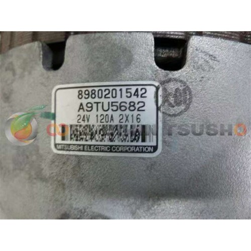 五十铃公交车发电机A009TU5682发电机8980201541发电机24V120A