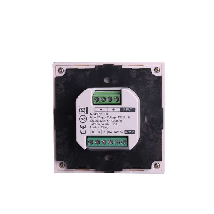milight 2.4G智能触摸 rgbw灯带灯条 86型壁式面板灯具调光控制器