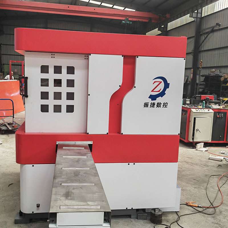 全自动设备液压铜排铣角机圆弧加工设备 数控母线加工机 济南振捷