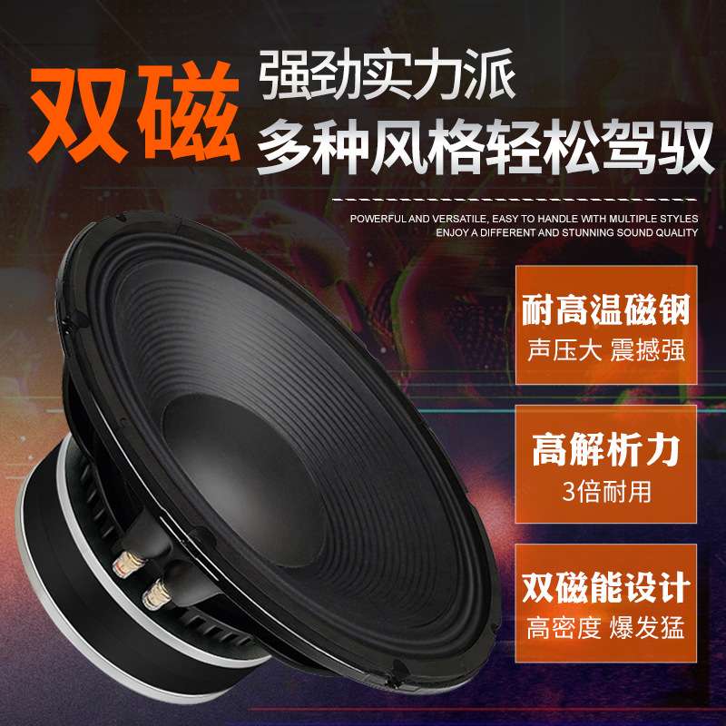 精歌源15寸专业娱乐舞台音箱220磁100芯婚庆户外演出全频低音喇叭