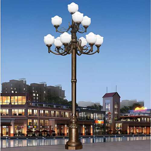 沃泰工厂热销3~12米八叉九火LED中华灯广场景观灯市政工程道路灯