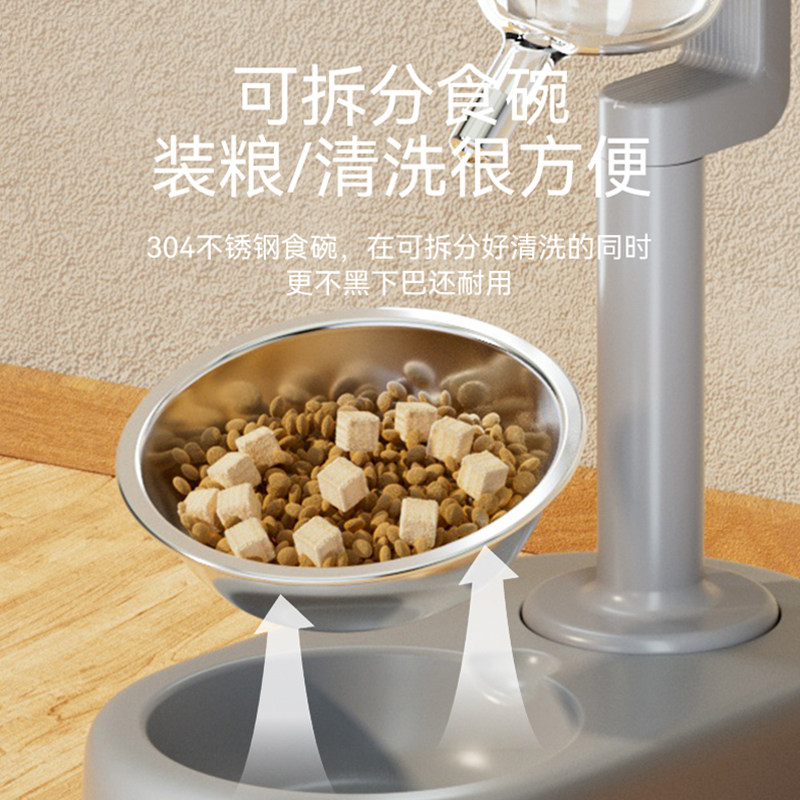 狗狗挂式饮水器不湿嘴悬挂式小狗水壶狗喝水喂水器挂笼子宠物用品