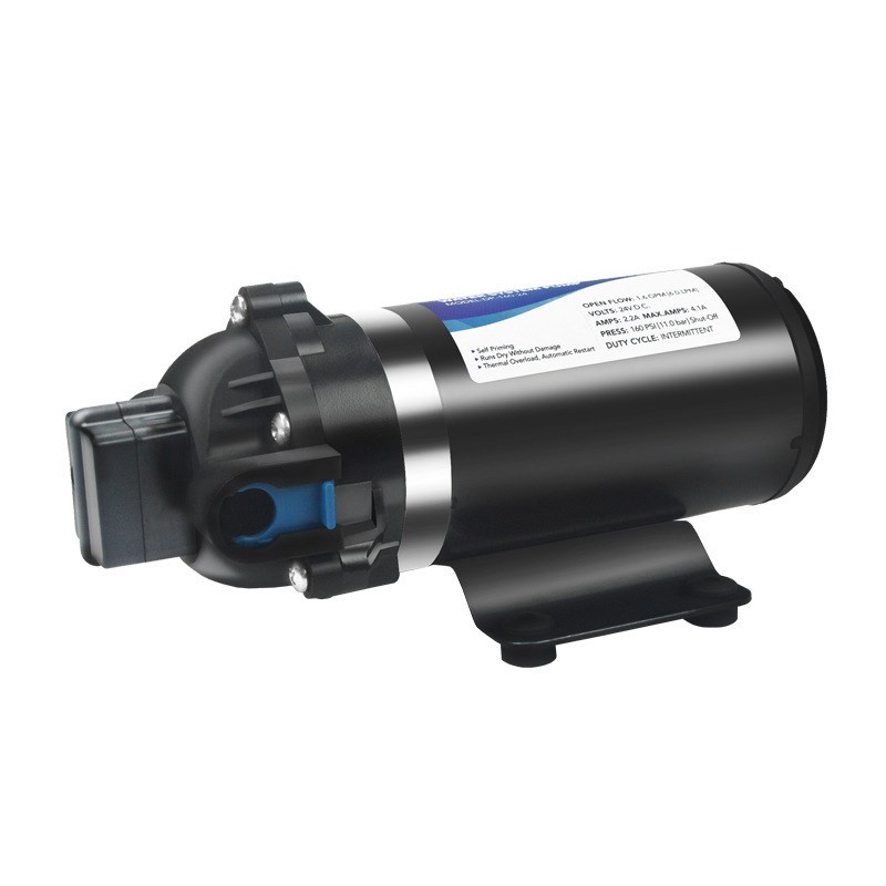 DP-160高压隔膜水泵12V24V直流净水器增压泵洗车喷雾冲洗自吸水泵
