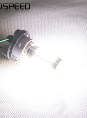适用于奥迪A6L改装鹰眼高亮led倒车灯解码尾灯泡LED双闪转向灯