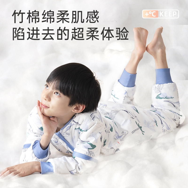 儿童睡袋春秋冬款薄款小孩恒温成人春秋季中大童分腿防踢被子神器