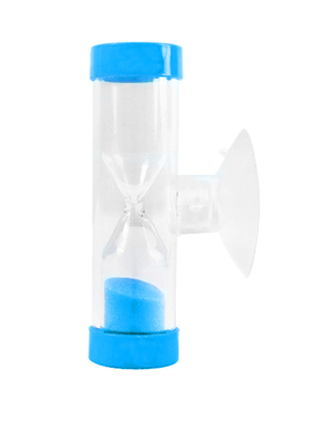 三分钟沙漏计时器儿童时间管理玩具教具吸盘创意摆件防摔塑料刷牙