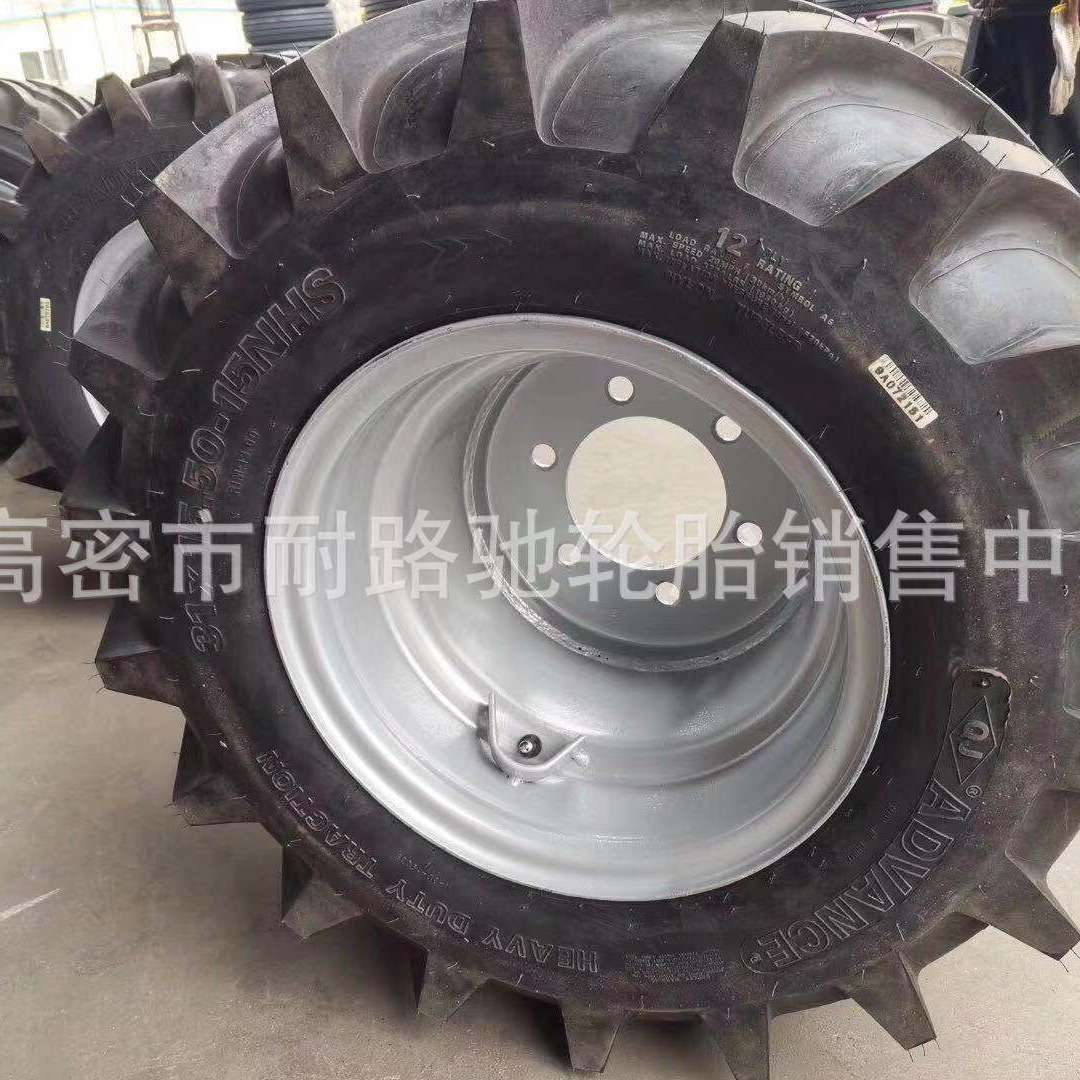 农机具牵引车轮胎31*15.50-15NHS 26x12.00-12真空农业驱动配钢圈