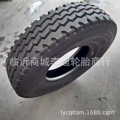 虎运全钢丝载重导向胎11.00R20三线花纹1100-20前四后八渣土车胎
