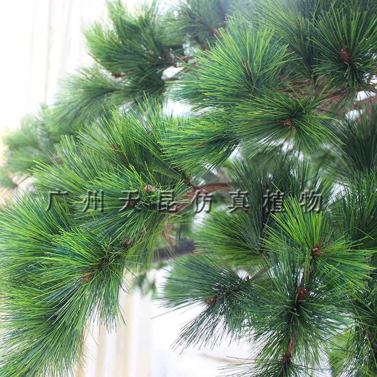 天昆仿真松树室外装饰大型仿真树阻燃松柏枝抗UV仿真松柏树假树