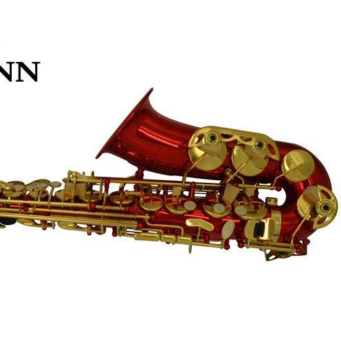 伊尔曼 Earl Mann 专业中音降E红漆萨克斯管SAX