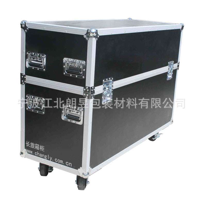 防水防尘铝合金箱航空箱定 制仪器道具展会箱运输拉杆航空工具箱
