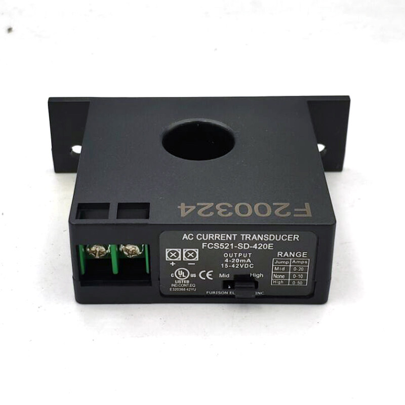 感通交流电流变送器5v10v 420ma模拟量信号输出电流电压检测模块