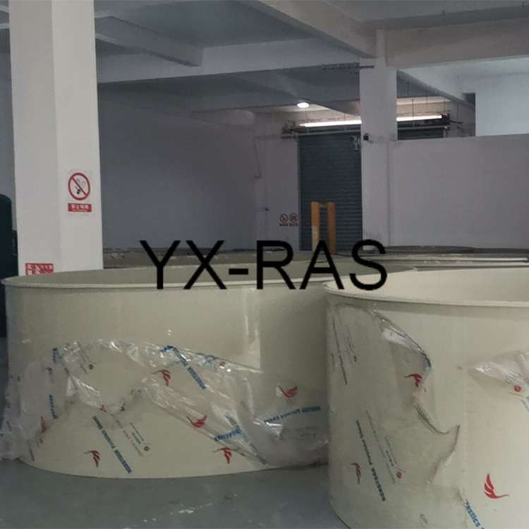 厂家直供大容量加厚焊接圆形pp鱼池工厂式循环水鱼苗虾苗养殖池