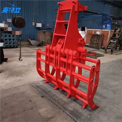 Excavator attachments rotating grab挖改加厚型废钢铁抓铁器