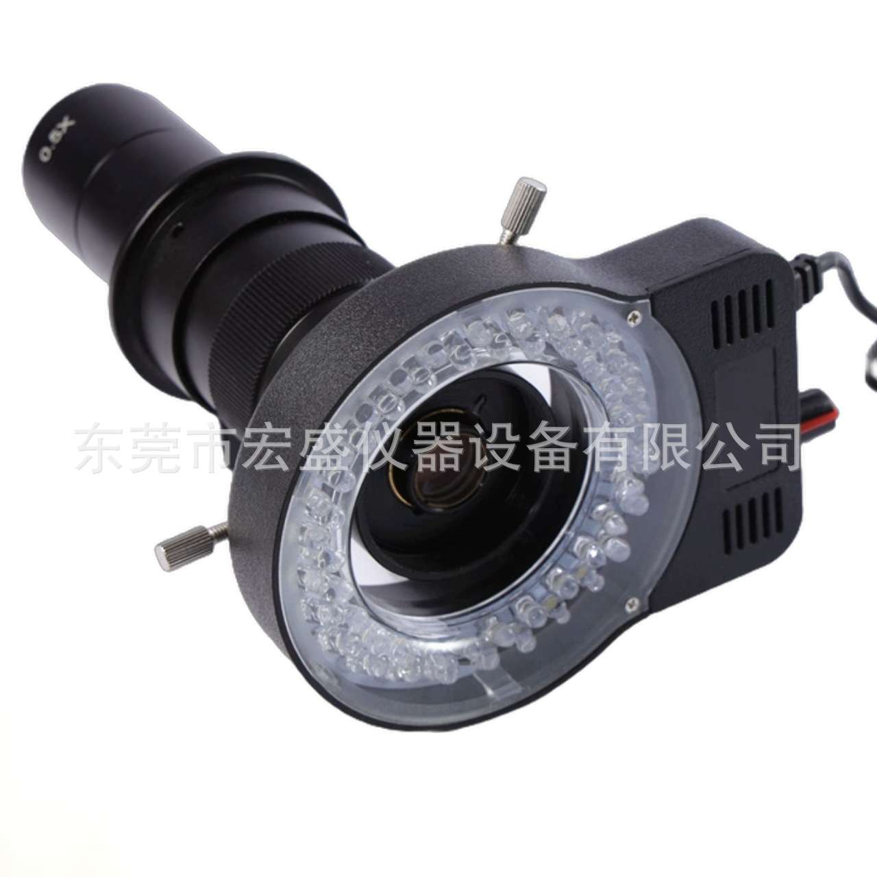 体式显微镜视频电子专用LED环型光源56led灯带电源开关直流