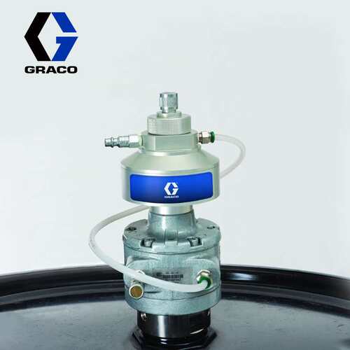 固瑞克GRACO不锈钢提桶搅拌器套件245081 气动Triton涂料搅拌混合