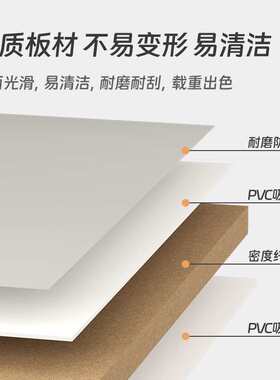 折叠桌子简易出租屋餐桌圆桌小户型家用可移动吃饭长方形户外家庭