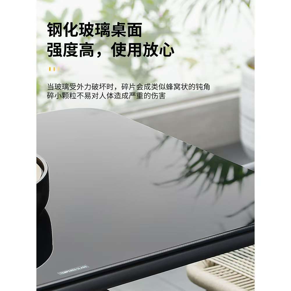 户外桌椅组合休闲庭院室外茶桌藤椅三件套一桌二椅家用阳台小桌椅
