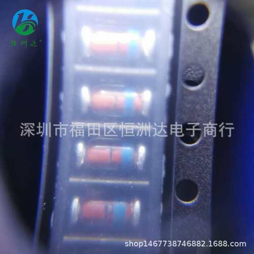 圆柱玻璃管ZMM4732A ZMM4733A ZMM4734A LL-41贴片二极管现货