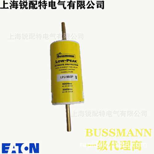 LPJ-90SP 延时保险丝 600V 90A 巴斯曼BUSSMANN熔断器