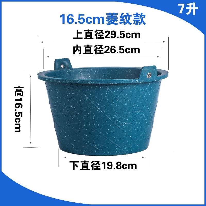 厂家直销建筑装修工地用灰桶水泥砂浆桶加厚泥桶塑料建筑桶泥灰桶