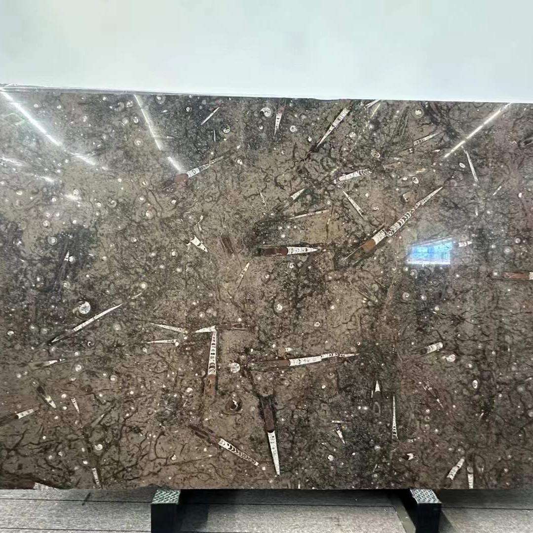 海螺天珠天然大理石地铺石踏步 轻奢石材岛台厨房台面板