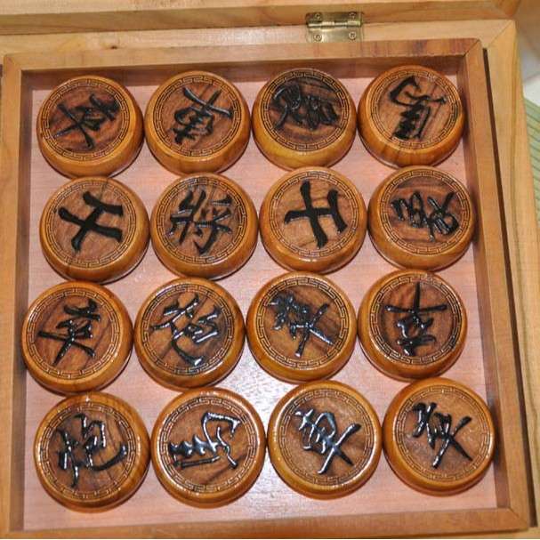 肥城桃木饰品 桃木象棋FL-0895福临特色剑木艺