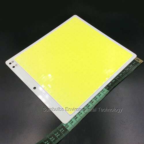 200x180MM直流12V-14V 150W大功率方形COB面光源LED封装灯板冷白