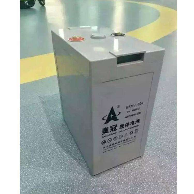 奥冠蓄电池GFMJ-2000 胶体免维护蓄电池2v2000ah直流屏电厂储能