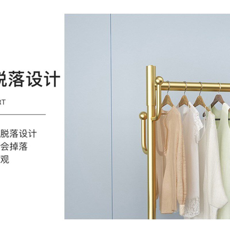 加粗凉衣架阳台家用折叠升降晾衣架飘窗衣杆架白色房间小型置衣架