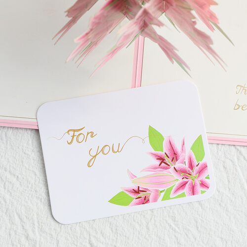 教师节贺卡生日祝福贺卡成品2025新款纸雕创意手工精致小卡片3diy
