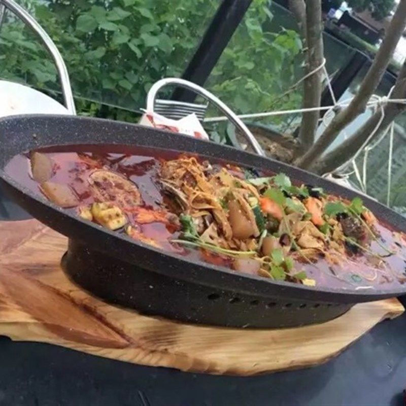 包邮创意餐厅特色船型铝合金诸葛烤鱼炉椭圆鱼盘旦形两用酒精炉子