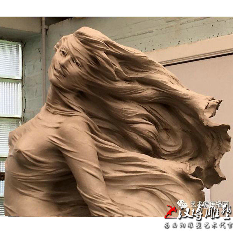 玻璃钢美女雕塑 户外城市景观与室内落地摆件 可定制园林雕塑