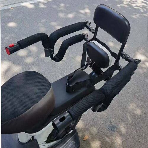 电动车可折叠儿童座椅后置围栏电动自行车可折叠小孩宝宝安全后座