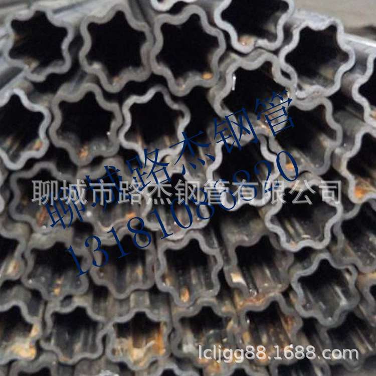 厂家供应 冷拔梅花套管 各种规格不锈钢 转动轴用梅花套管