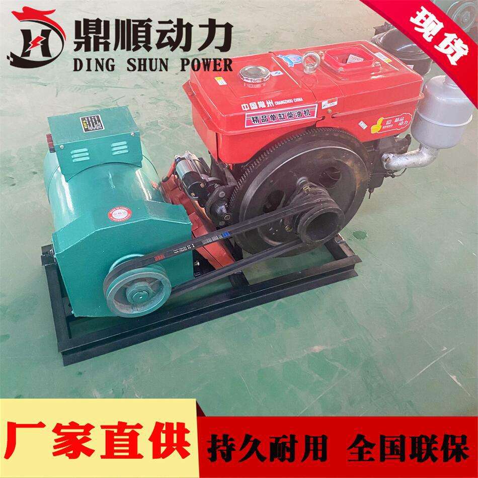山东鼎顺动力20kW发电机组CX25M常兴现货供应 20千瓦发电机组单缸